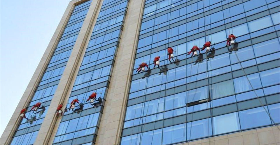 萬達(dá)廣場外立面為之煥然一新